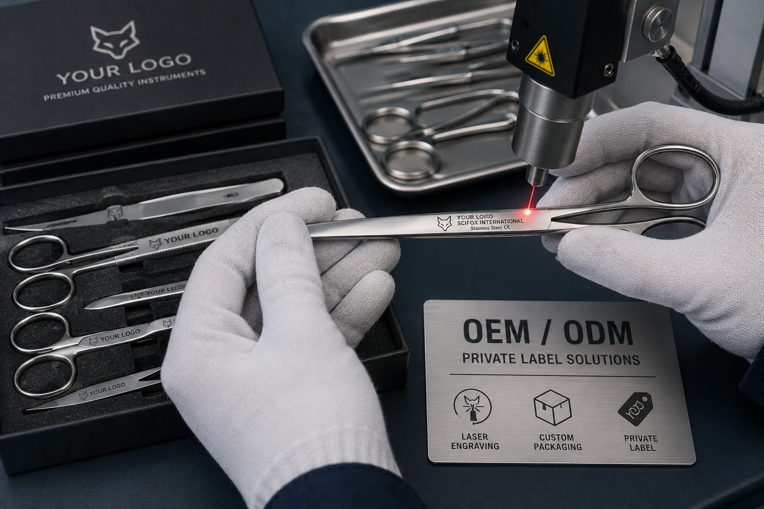 OEM and ODM branding process