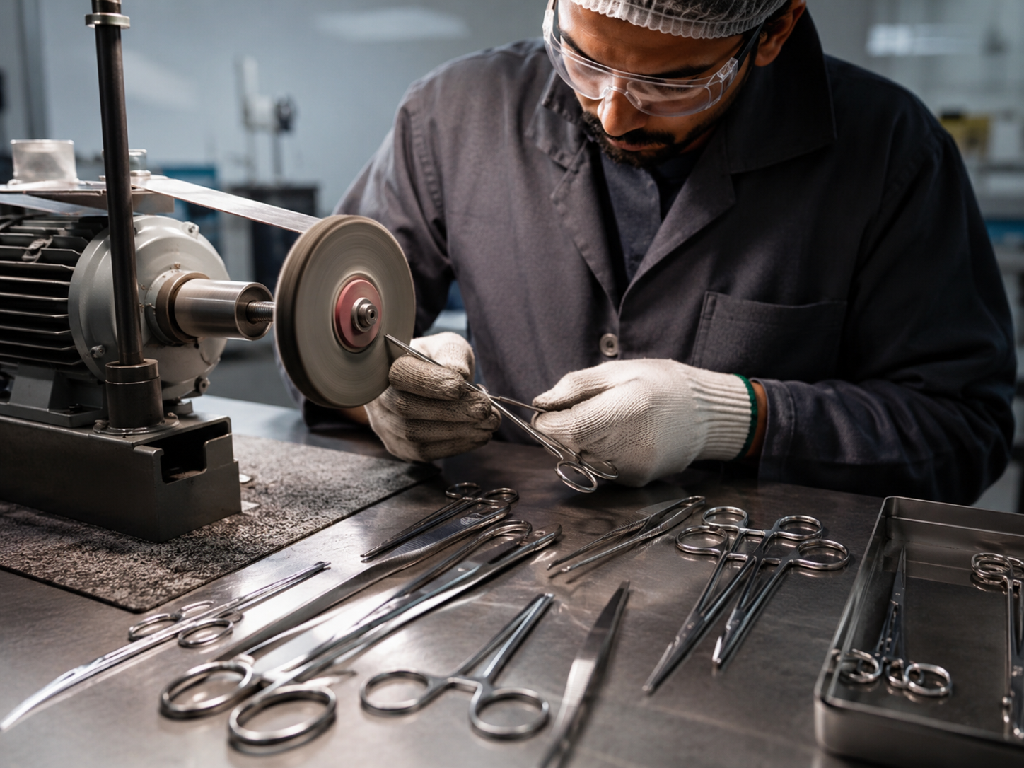 Polishing and finishing process